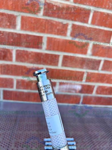 Used Sani Tech   6" Silicone Hose w/ 1/2" Sanitary Fitting