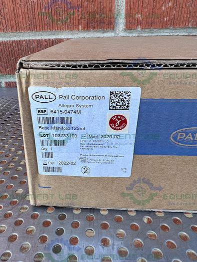 Pall  6415-0474M Base Manifold 125 mL