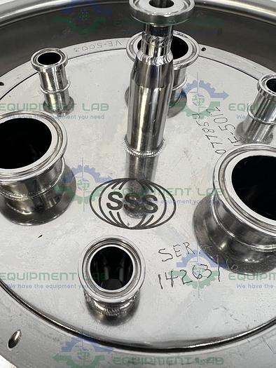 Used Ruetten Engineering AG 25 Liter Stainless Steel Vessel