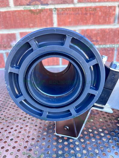 Used Hayward Controls  EVR6 D Solenoid Valve 115 V w/ Hayward 3" True Union Ball Valve