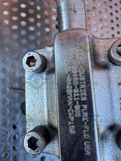 Used Millipore Stainless Steel Pellicon Filter Holder w/ ITT Valves, Actuator