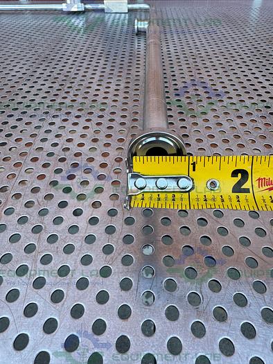 Used ITT Pure Flo .5-316L- RA20MAX 5 Way Diaphragm Valve w/ 1/2" Sanitary Fitting