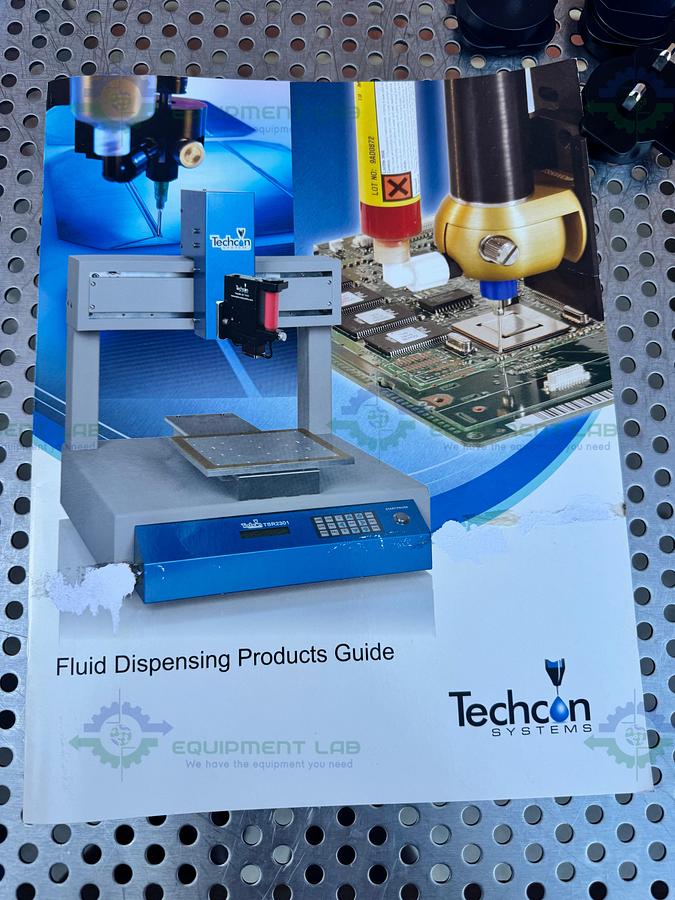 Used TECHON TSR2201 Dispensing Robot 3-axis 200mm X 200 mm