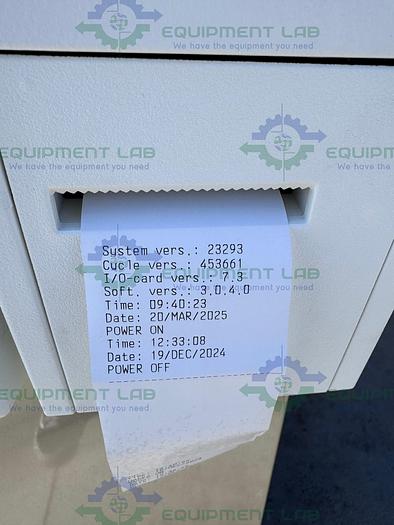 Used Tuttnauer 5075 EL CPVGP-B/L Side Load Steam Sterilizer w/ Cooling Coil MFG 2022