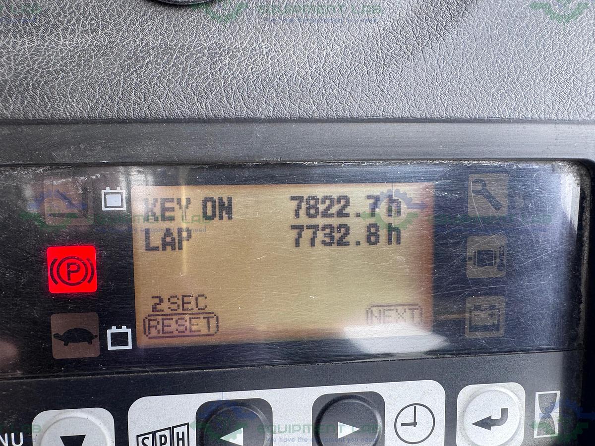 Used Toyota 8FBCU25 Electric Forklift 5000 lbs Capacity 4 Stage Mast w/ Charger