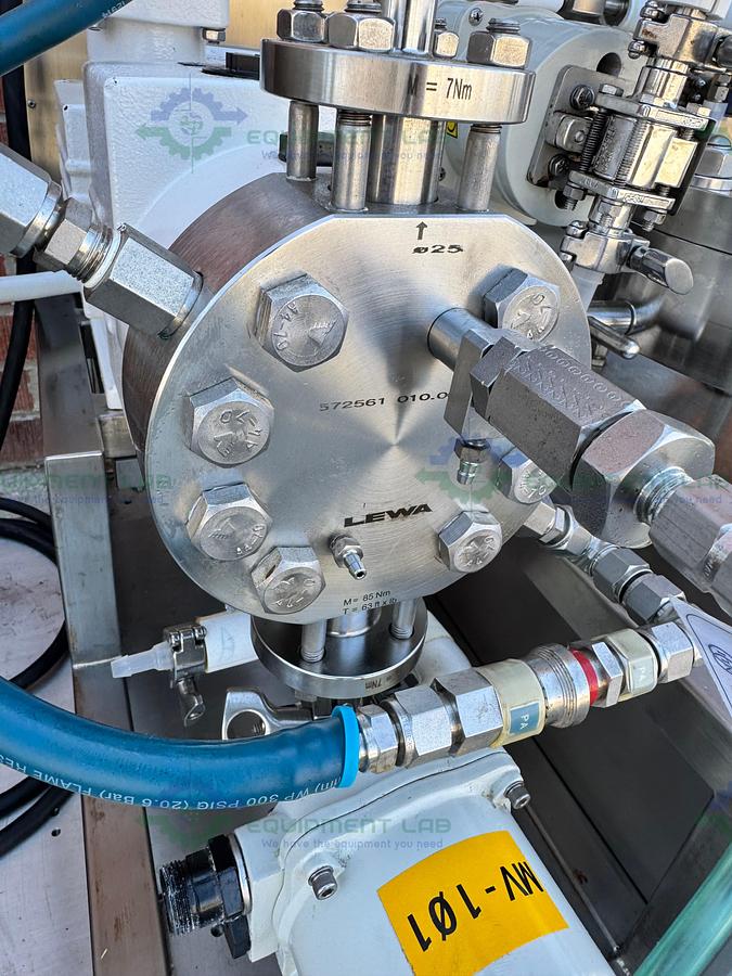 Used Northern Lipids NLI091113-01 Lipex Pump Extrusion System 900 PSIG w/ Lewa Pump