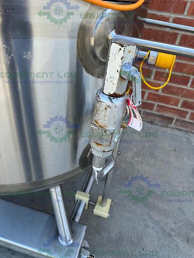 Used Northland 200 Liter Stainless Steel Jacketed Reactor FV/ 45 PSI w/ 0.40 HP Mixer