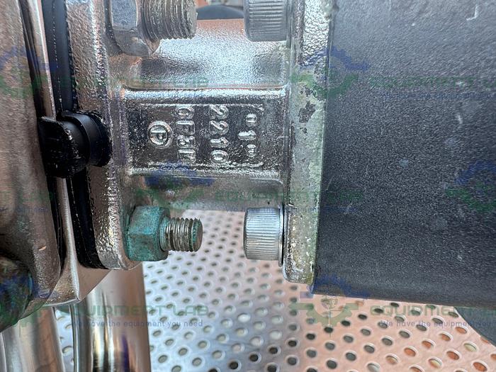 Used 5 ITT Pure Flo Advantage Stainless Steel Diaphragm Valve w/ 1" Sanitary Fitting