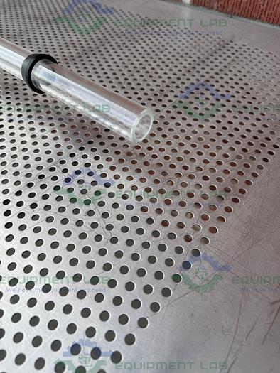 Used Chemglass Impellers w/ Glass Stirrer Shaft 30mm , For 100 L Chemglass Reactor 60"