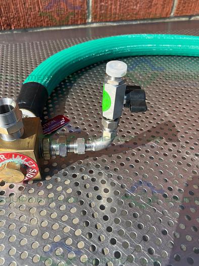 Used Huber Insulated Flexible Chiller Hose 38" w/ 1.5" Beaded Fitting