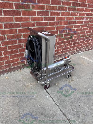 Used Idex Wright Flow  S1L Rotary Lobe w/Stainless 1/2 HP Motor, Controller