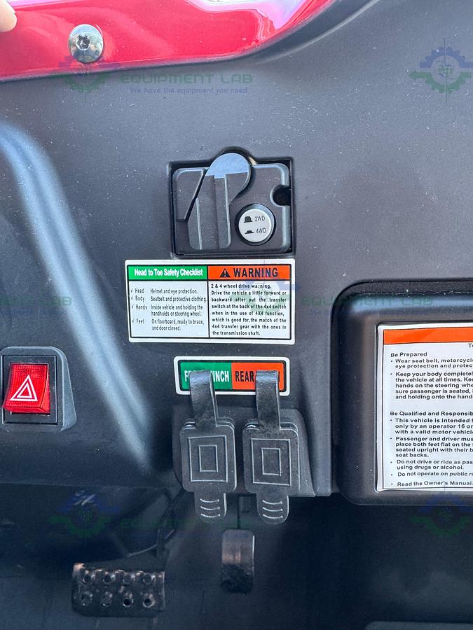 Used BMS Stallion 600 RX-EFI Off Road Vehicle mid-size UTV 37HP 55 ft-lb of torque 59