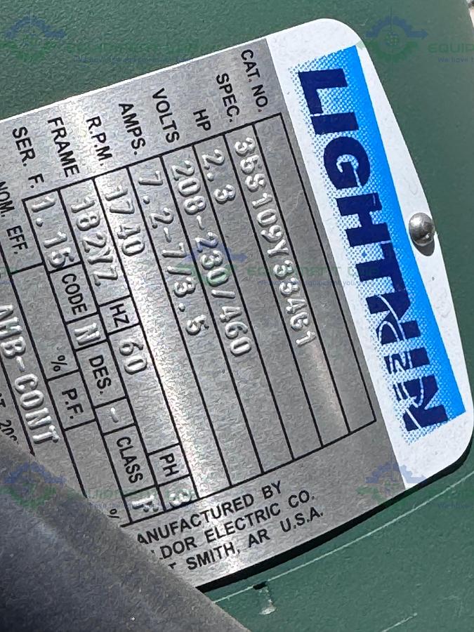 Used Paul Mueller 4500 Liter SS Jacketed Reactor w/ Agitator 25 PSI FV &138 PSI