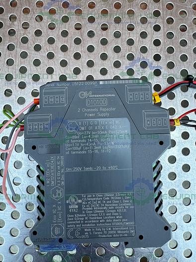 Used GM International D1010D 2 Channels Repeater Power Supply