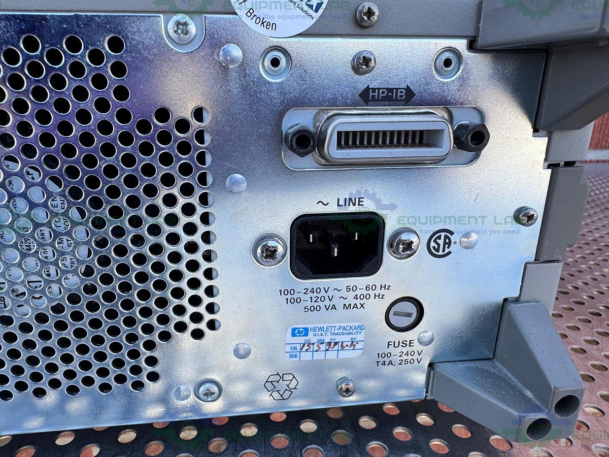 Used HP Hewlett Packard 8114A High Power Pulse Generator 100V / 2A