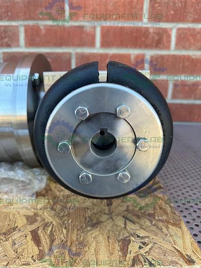 Used Stainless Motors  F2Q4BBOAY Washdown Duty Motor w/ Spiral Bevel Reducer 3PH