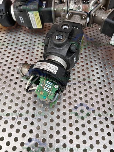 Used 5 ITT Advantage  5 Way Stainless Steel Diaphragm Valves w/ Valve Positioner