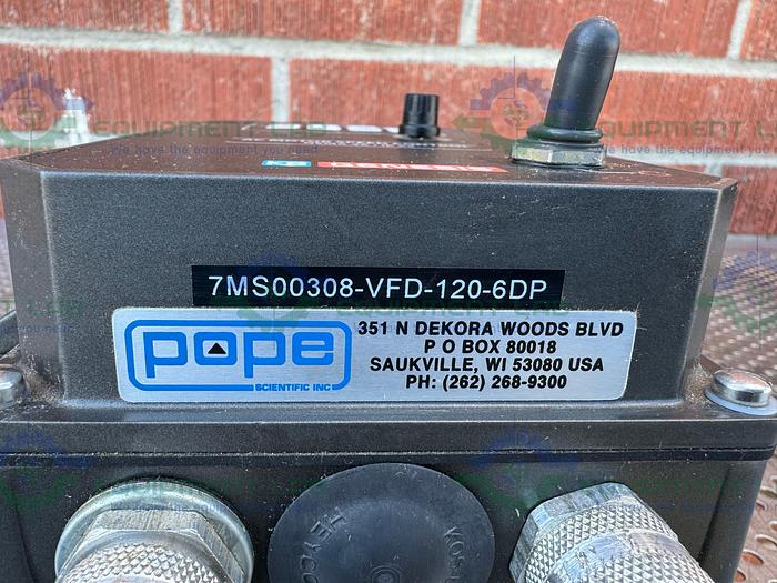 Used Bodine Electric 42R6BFPP-FX3 Gear Motor w/ KBDA-24D Adjustable Frequency Drive