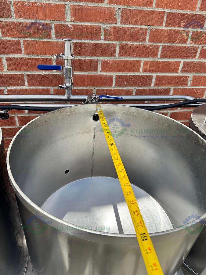 Used Stainless Steel 3 Stage Tank Transfer System w/ 1 HP Pump, VFD