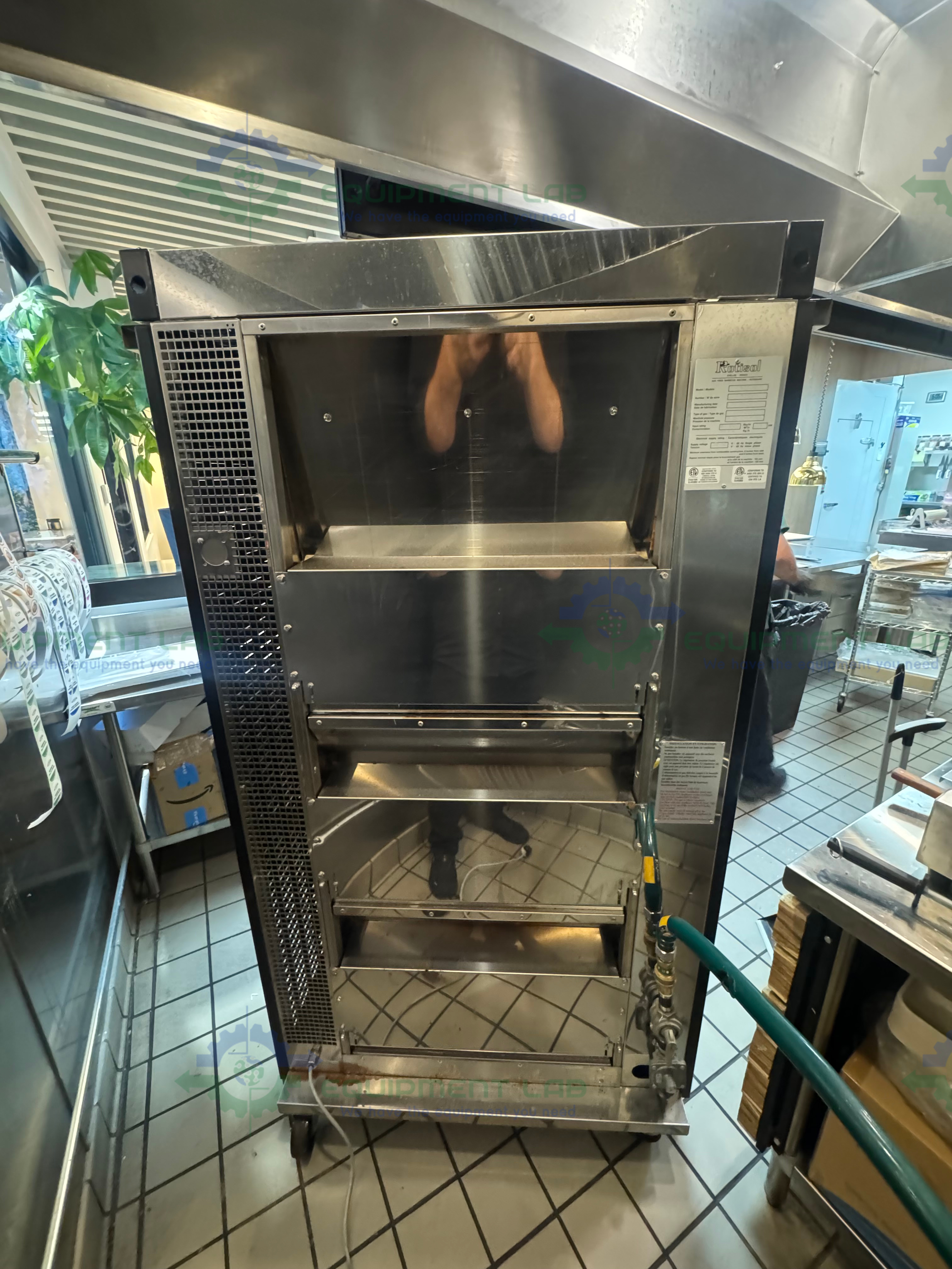 Used Rotisol 975.8 Stainless Steel Natural Gas Rotisserie Oven MFG 2024