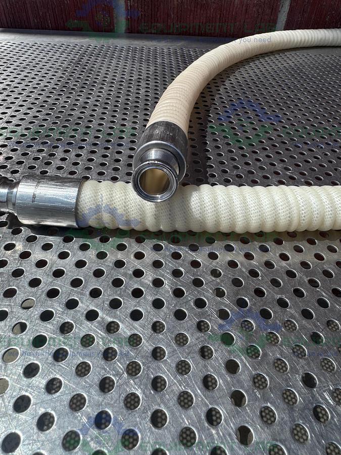 Used Unbranded 72" Silicone Flexible  Hose w/ 3/4" Sanitary Fitting