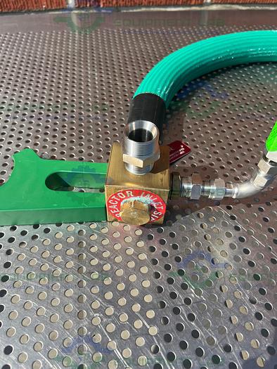 Used Huber Insulated Flexible Chiller Hose 38" w/ 1.5" Beaded Fitting