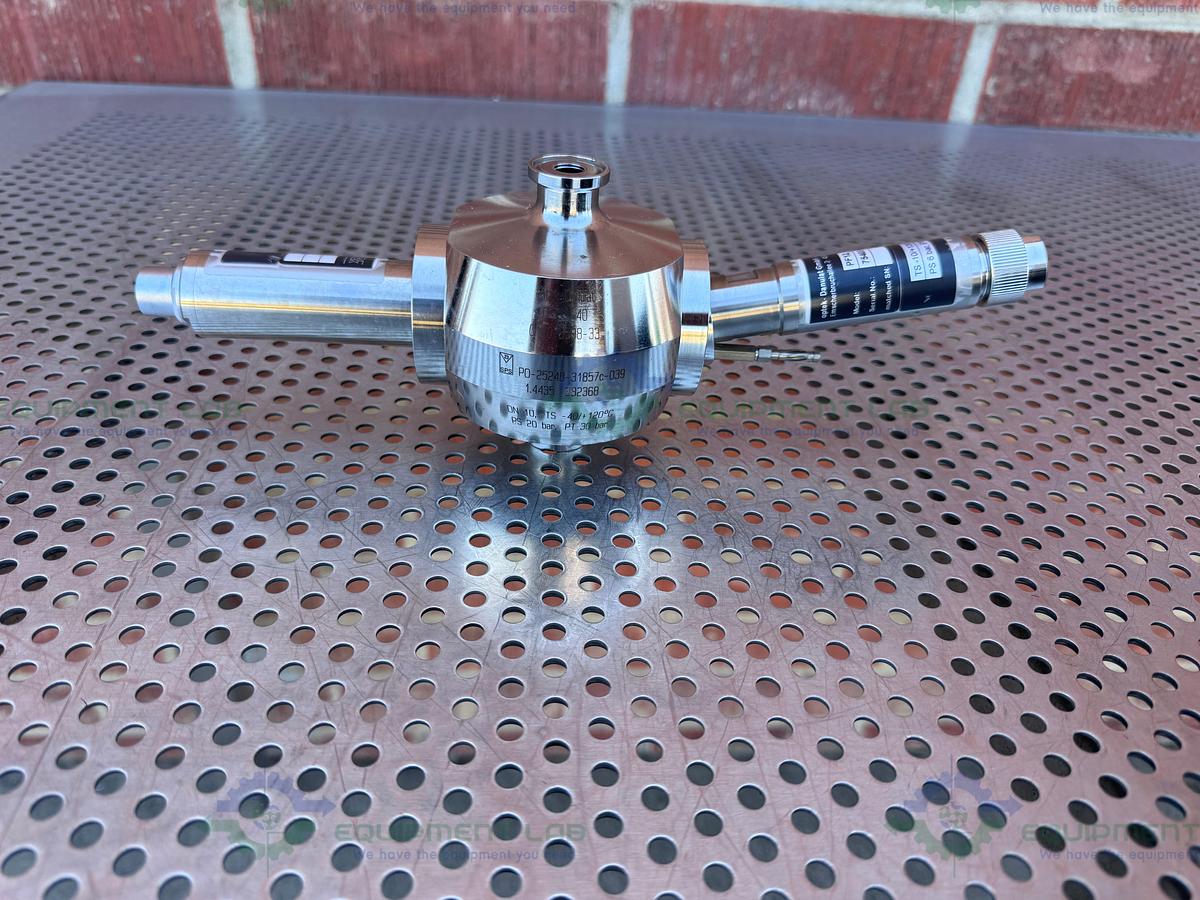 Used Optek ACF60-35 Advanced Conductivity Sensor w/ PF 12 pH Electrode Holder 1/2"