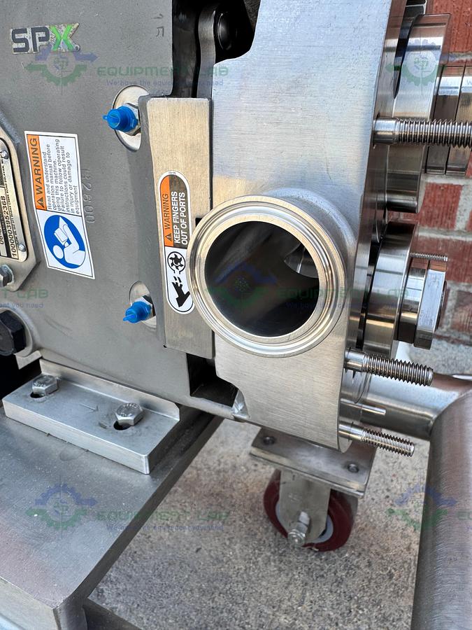 Used Waukesha Cherry Burrell /SPX  030U1 Rotary Lobe Pump w/ Baldor 2 HP Motor MFG 21
