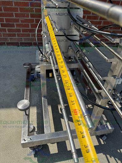 Used Millipore  Stainless Steel Pellicon 2 Cassette Filter Holder Stack of 8