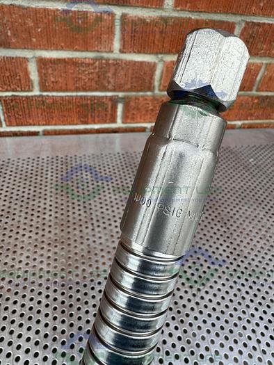 Used Unbranded  Stainless Steel Flexible Hose 48" w/ 3/4" Female to Female Fitting