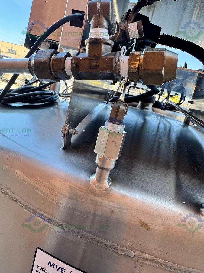 Used CHART MVE XLC 810 HE-F GEN 2 Liquid Nitrogen Cryogenic Storage Tank w/ TEC 3000