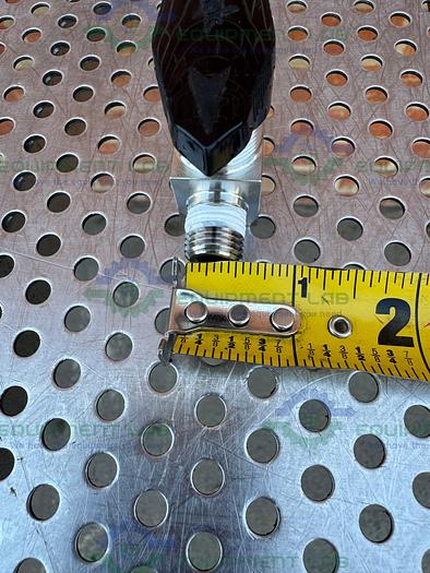 Used Lot of 2 - Swagelok SS-43M4 Stainless Steel Ball Valve 3000 PSI