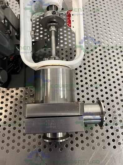 Used Fisher Controls 32 Pneumatic Sanitary Control Valve w/ Fisher Valve Positioner