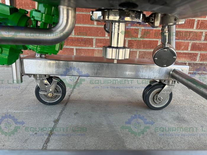 Used Northland 200 Liter Stainless Steel Jacketed Reactor FV/ 45 PSI w/ 0.40 HP Mixer