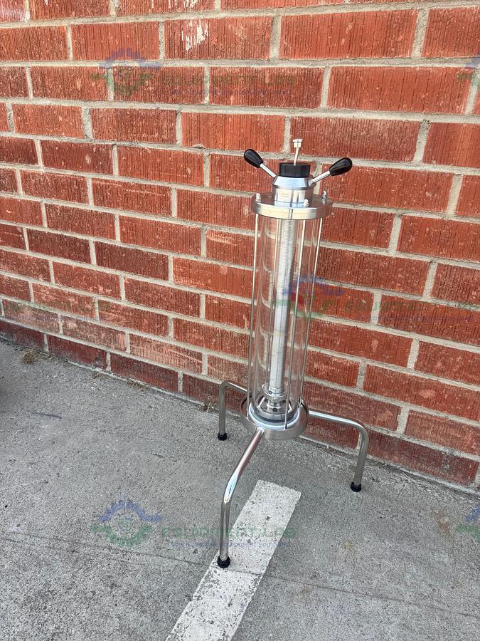Used Cytiva / GE / Pharmacia BPG 100 / 500 Chromatography Column 4L