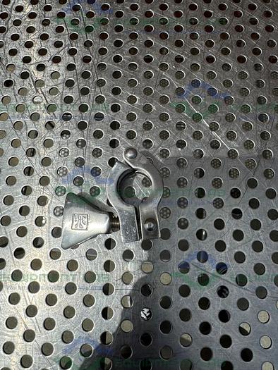 Used Lot of 50 - Unbranded Stainless Steel 1" OD Tri Clamp Sanitary Clamp