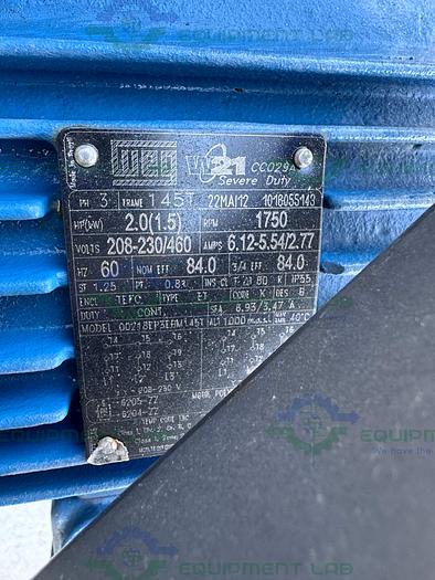 Used Alloy Brands AERGO 8 Rotary Blister Vacuum Sealer Machine  45 CFM, 20 CPM