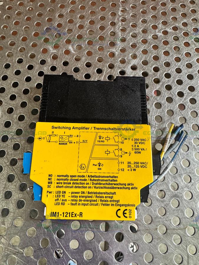 Used Turck IM1-121EX-R Isolating Switching Amplifier