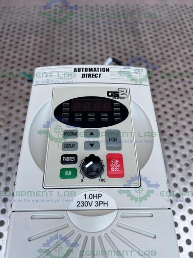Used Automation Direct  GS2-21P0 AC Micro Drive Output 200-240V, 1PH/3PH
