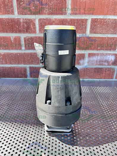 Used ITT Pure-Flo  A216 Diaphragm Stainless Steel Valve 1.5" w/ ASCO Valve Positioner