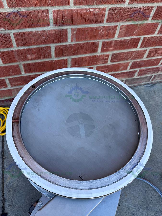 Used Sweco LS18S333 Stainless Steel 18" Vibratory Energy Separator w/ 325, 200 Micron