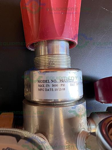 Used Praxair Prostar Platinum  RX30410  Regulator 3000 PSI w/ Winters and Waki Gauges