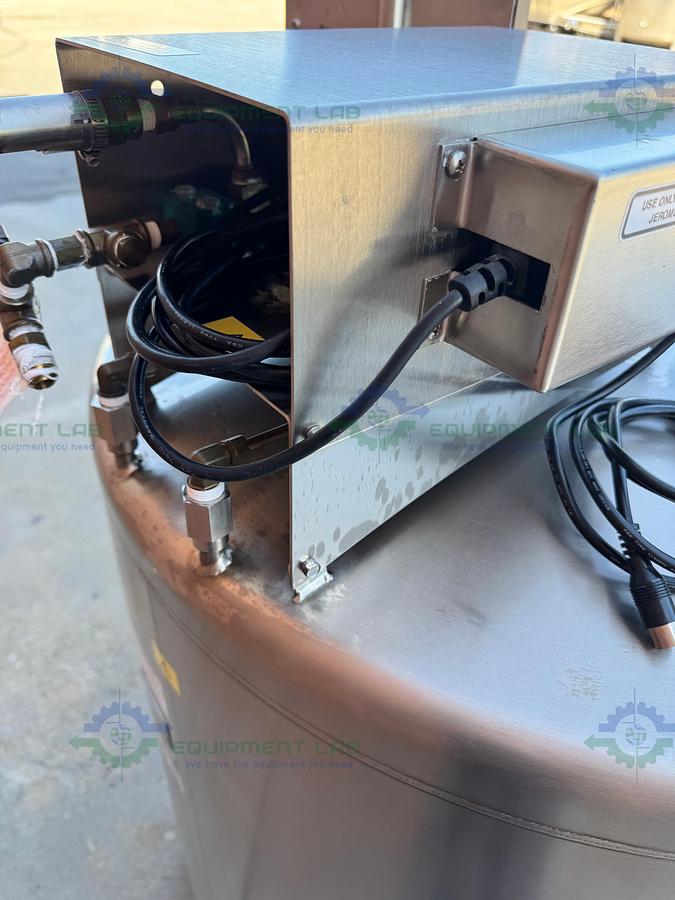 Used CHART MVE 800 Series-150  Liquid Nitrogen Cryogenic Storage Tank w/ TEC 3000