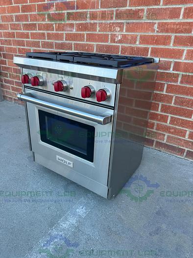 Wolf GR304 Stainless Steel Natural Gas Range / Oven 30", 4.4 cu. ft