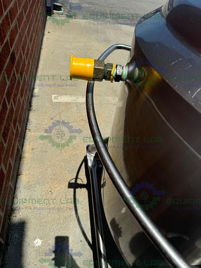 Used DCI 400 Liter Stainless Steel Jacketed Reactor Mixing Tank  45 PSI