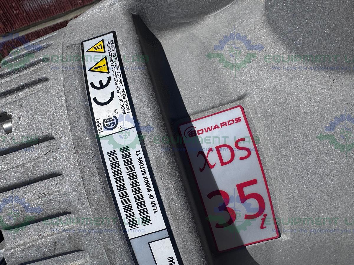 Used Boc Edwards  XDS 35i Dry Scroll Vacuum Pump 100-240V w/ Varian Hepa Filter
