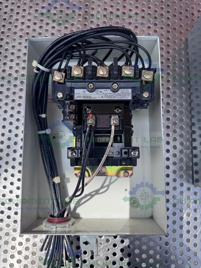 Used Allen Bradley 500-B0D950 Series B Contractor w/ Enclosure 7" x 10"x 5"