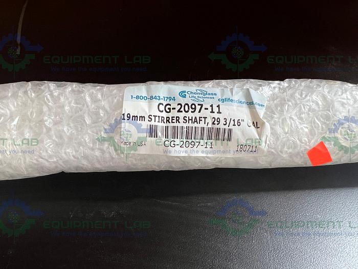 Chemglass CG-2097-11 Polished Stirrer Shaft 19mm , 29 3/16"