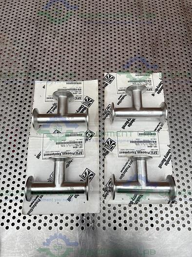 SPX  137-624X Stainless Steel 3 Way Tee Adapter 1" Sanitary Fitting