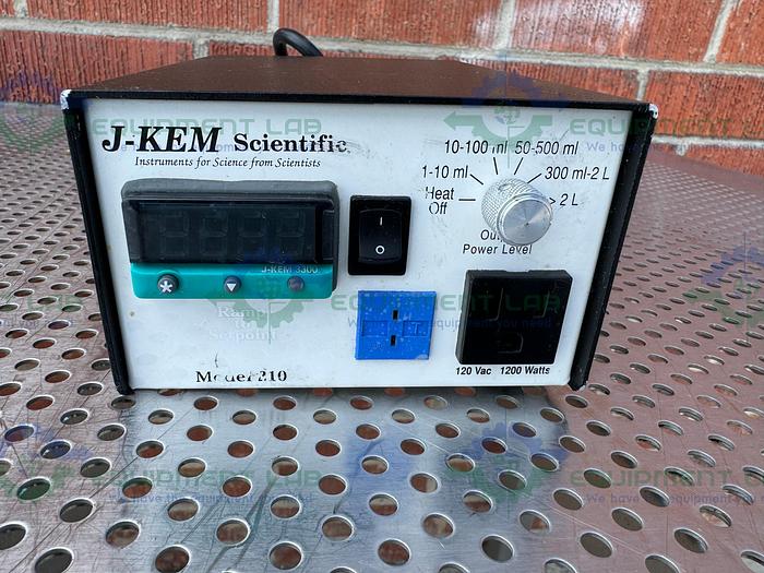 Used J-Kem Scientific  210  Temperature Controller 120 VAC 1200 Watts